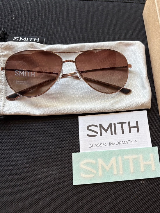 Smith Langley rose gold sunglasses main image 4